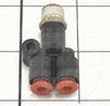 Fitting 1/8 NPT Port Size, Single Mount, W/O Seal, 5/32" Tube - 2003034