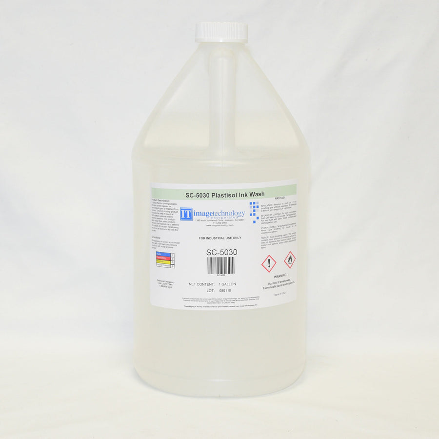 SC-5030 PLASTISOL INK WASH
